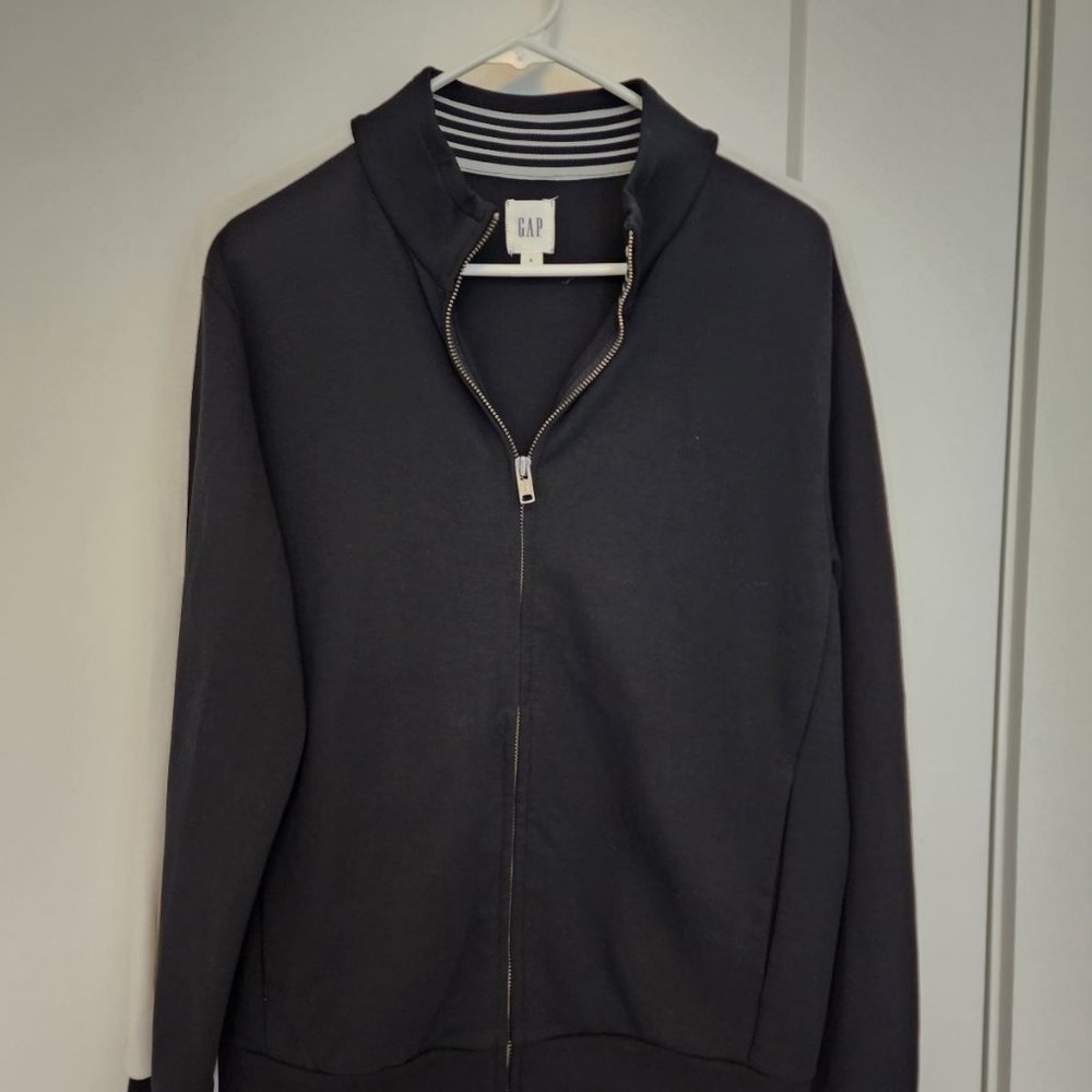NWOT GAP Doubleknit Sleeve Stripe Jacket